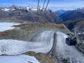 Klein Matterhorn Cable Car, Looking back to Trockener Steg, Switzerland